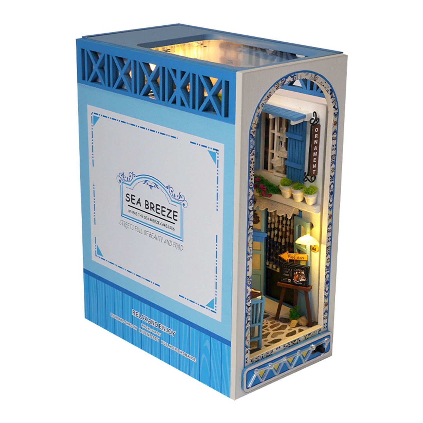 SEEZSSA 3D-Puzzle DIY Buchständer aus Holz günstig online kaufen