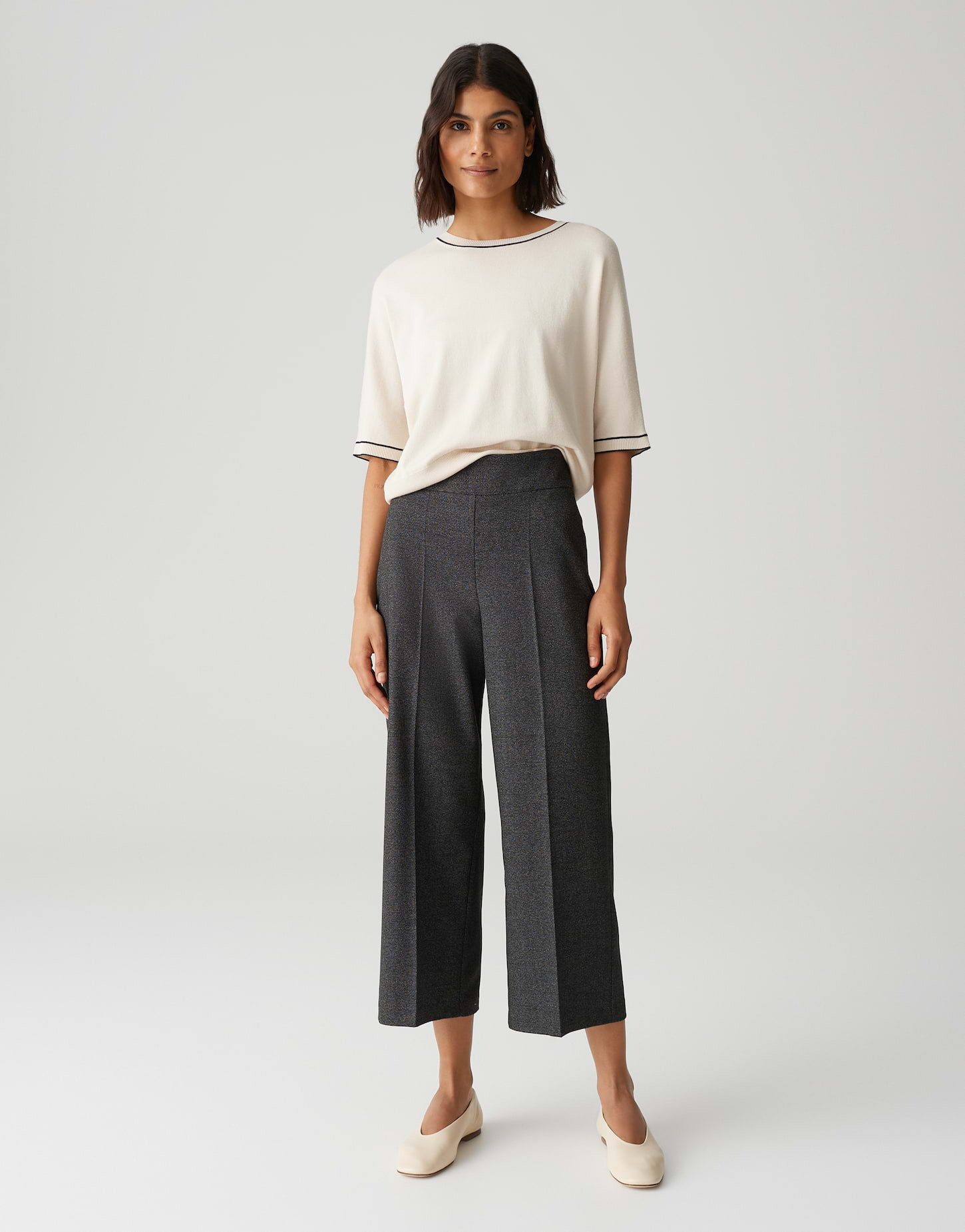 OPUS Culotte Culotte MISHA PIXEL Wide aus Viskose Mix