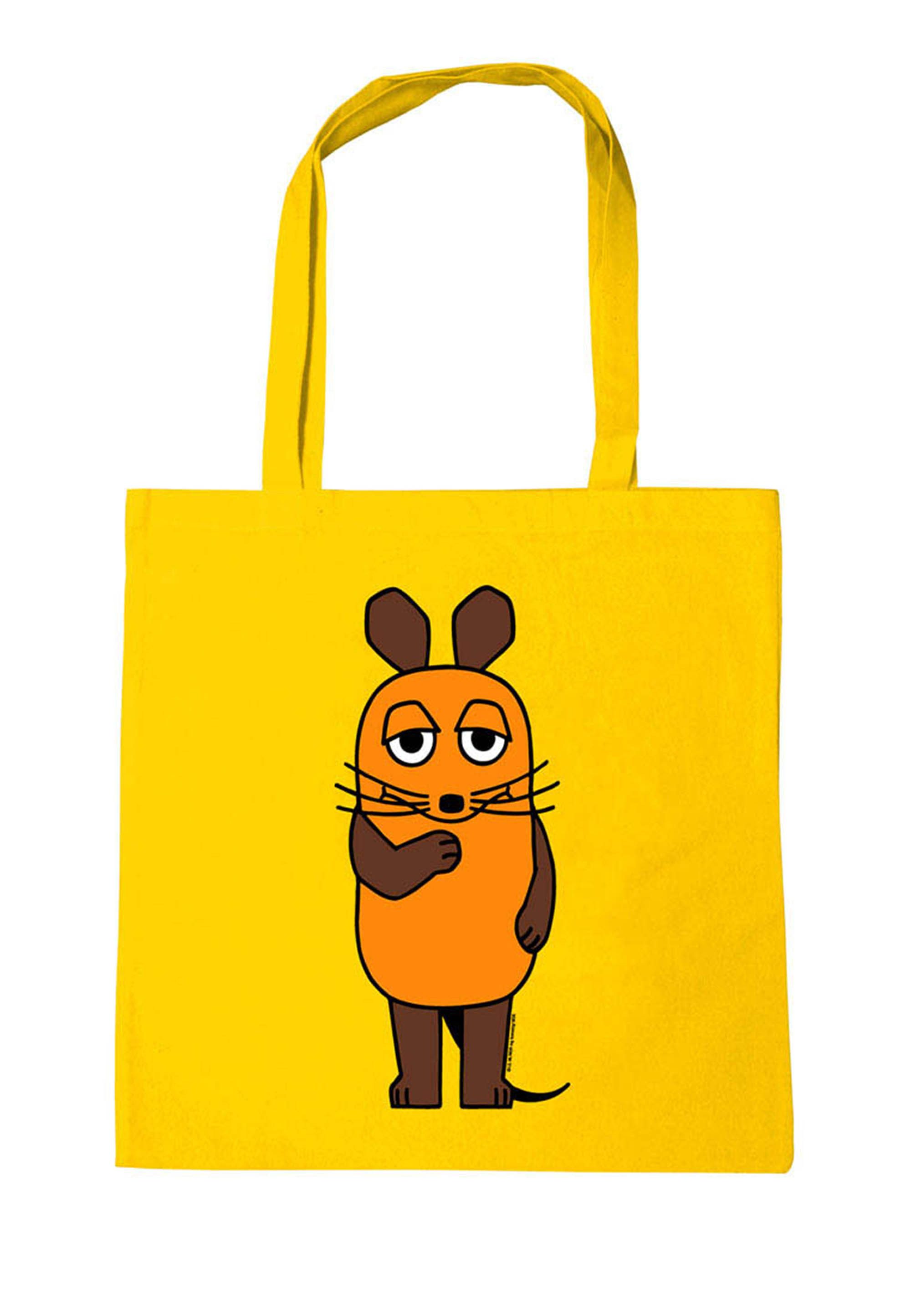 LOGOSHIRT Henkeltasche Baumwolltasche Die Sendung mit der Maus, mit Sendung günstig online kaufen