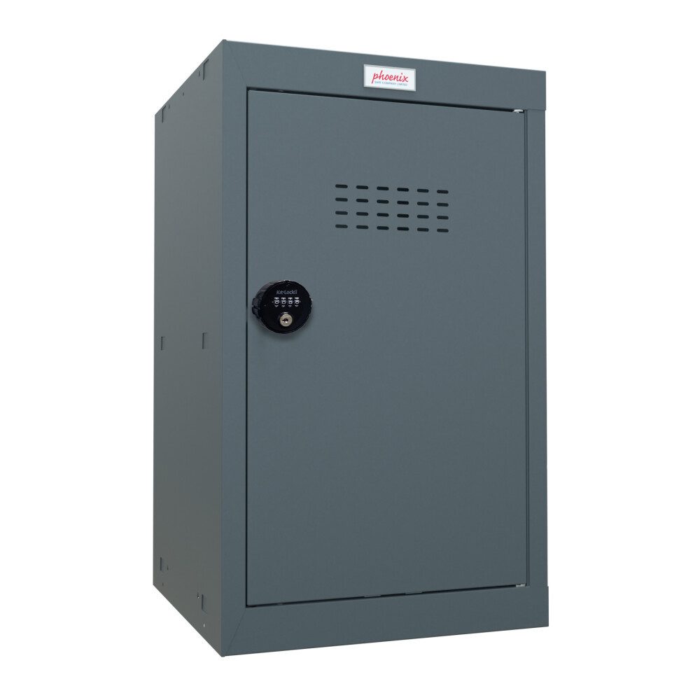 Tresor Phoenix CL0644AAC Würfel-Schließfach Cube Locker 87L - Anthrazitgrau