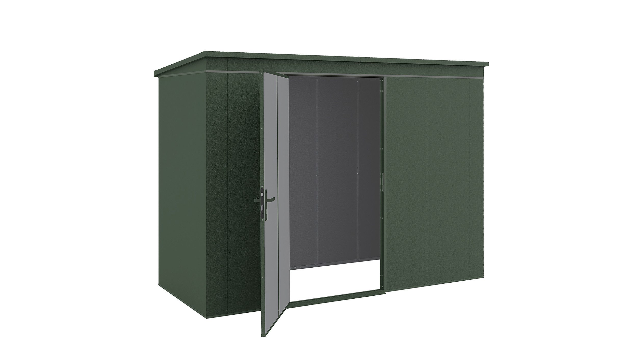weka Gerätehaus Gary 7, BxT: 286x147 cm, Metall pulverbeschichtet, Größe 7