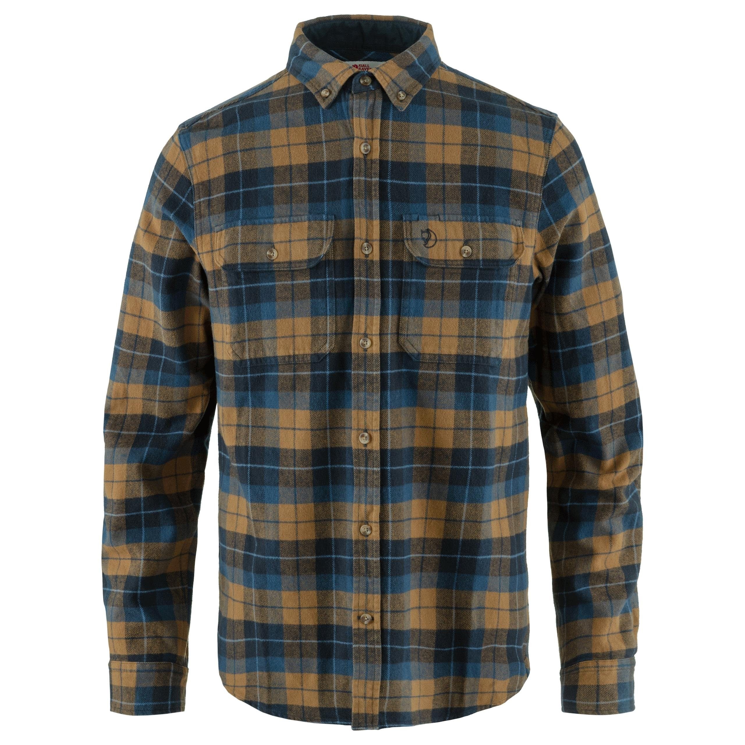 Fjällräven Flanellhemd Fjällräven Singi Heavy Flannel Shirt Men - warmes Langarm-Flanellhemd