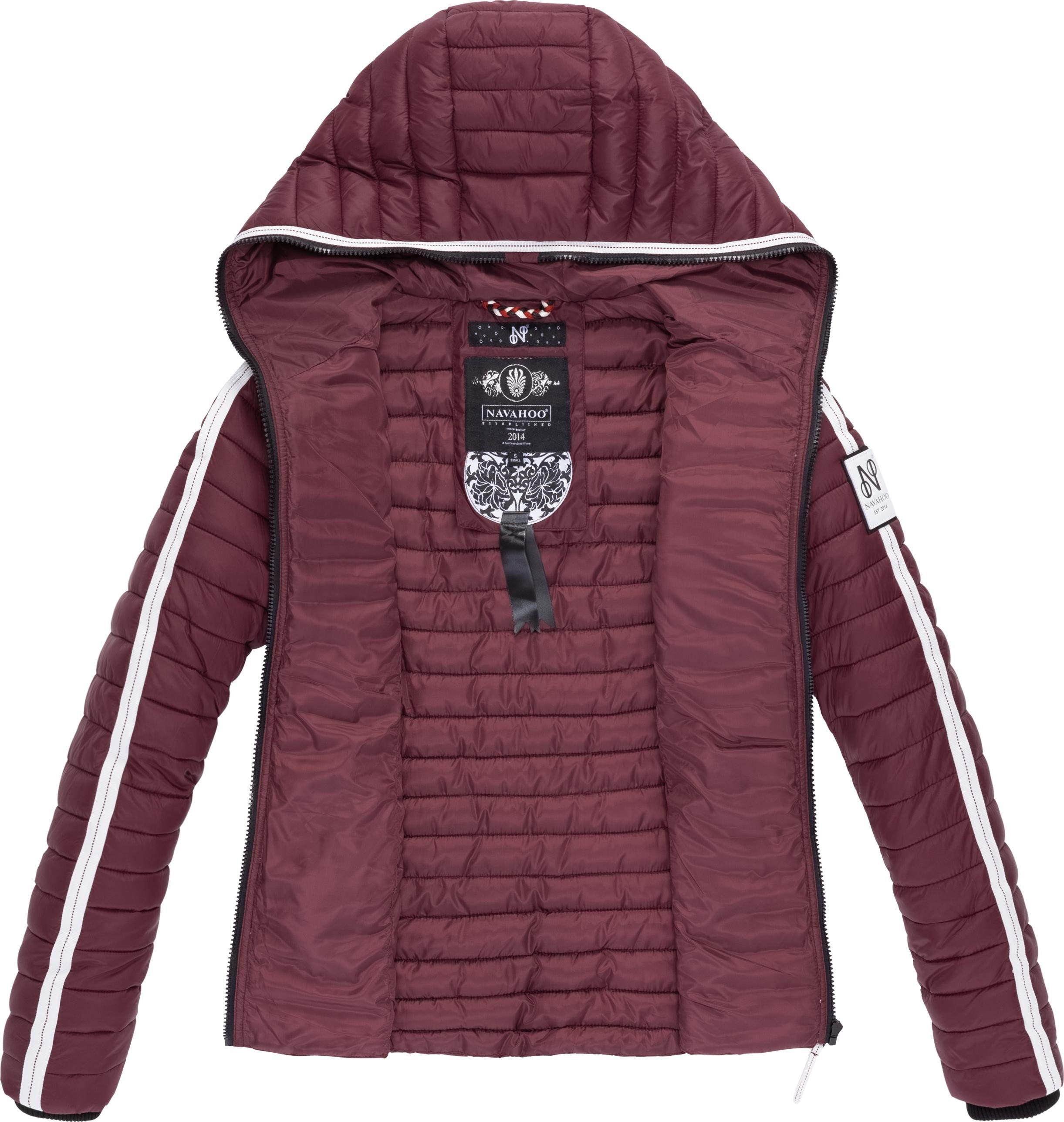 Navahoo Steppjacke Kimuk Prc leichte Übergangsjacke mit Kapuze