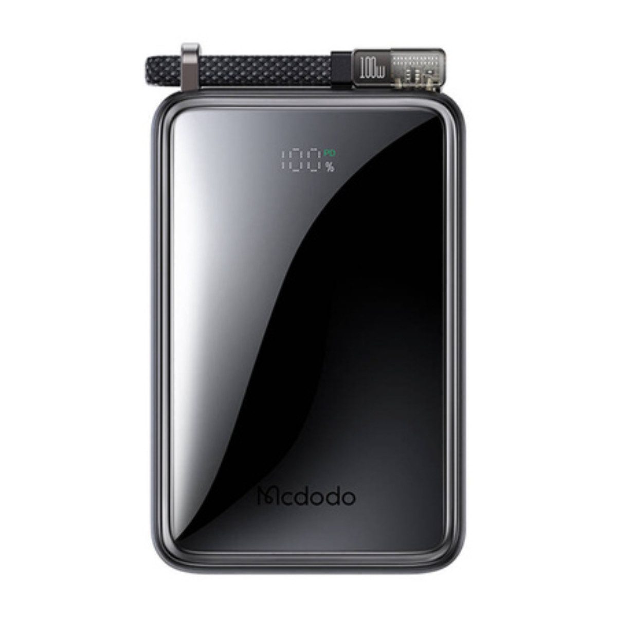 mcdodo Mcdodo MC-0561 Powerbank 25000 mAh, 100 W, Digitalanzeige – schwarz Powerbank