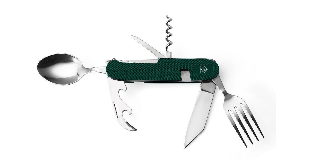 Puma knives Camping-Gasgrill Puma Campingbesteck Tool grün