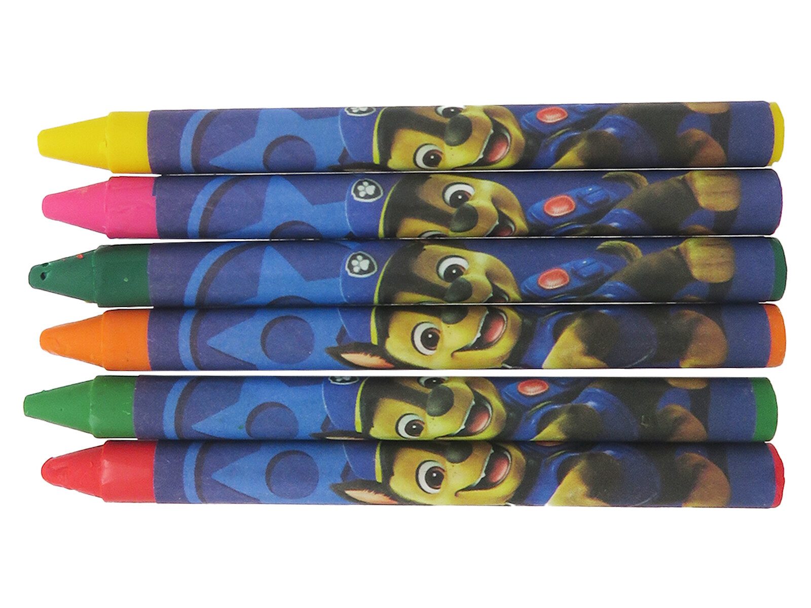 PAW PATROL Malvorlage Malen Aktivitätspaket mit 12 Malblättern 6 Buntstiften und Stickern