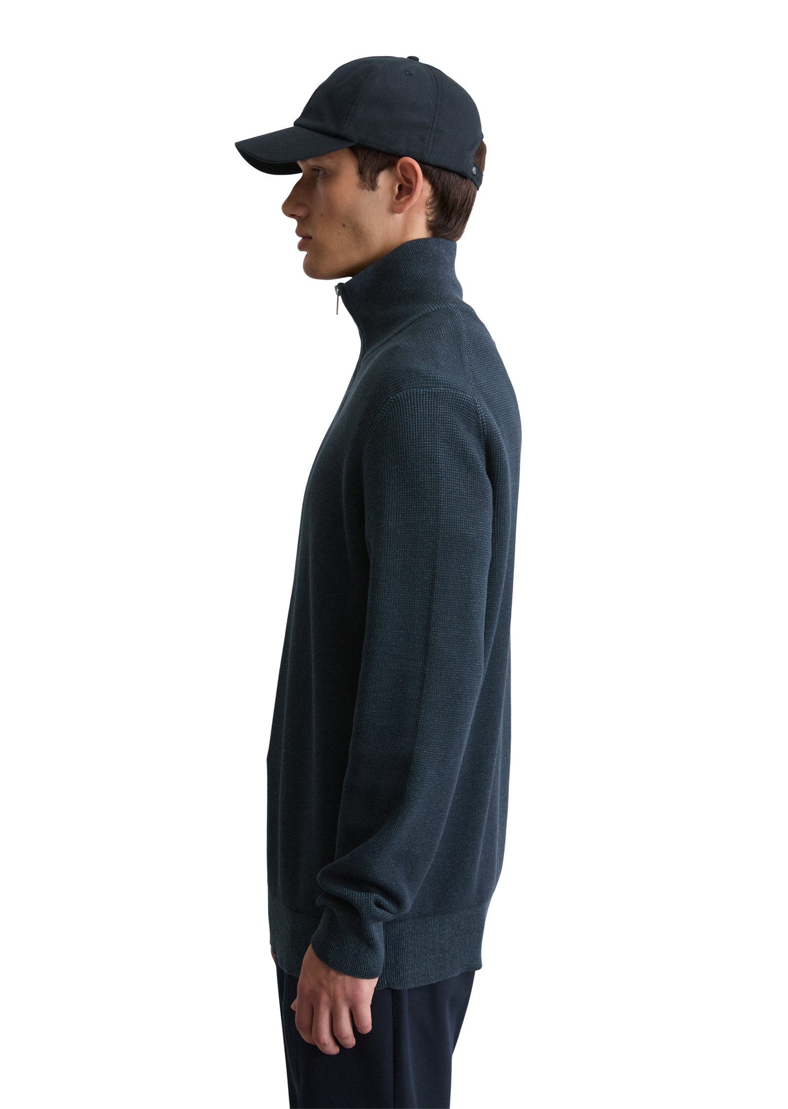 Marc O'Polo Troyer mit garngefärbtem Bi-Color-Effekt günstig online kaufen