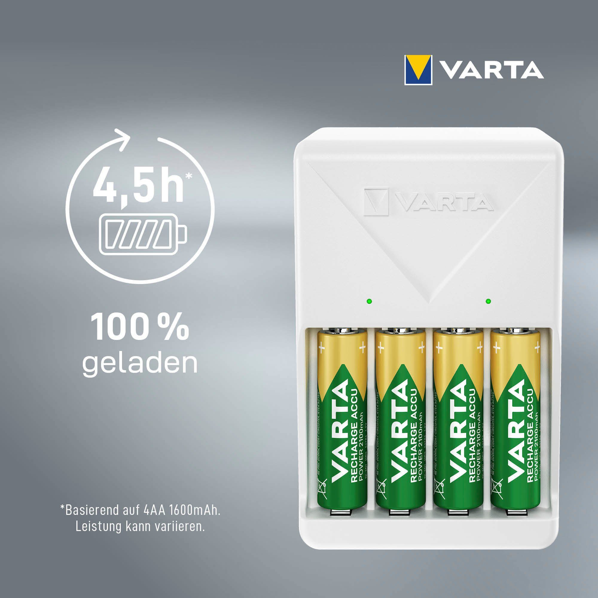 VARTA Plug Charger Batterie-Ladegerät (1-tlg)