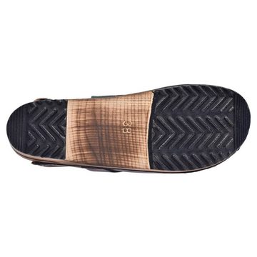 Sanita Wood-Rikke Open Clog Taupe Sandale