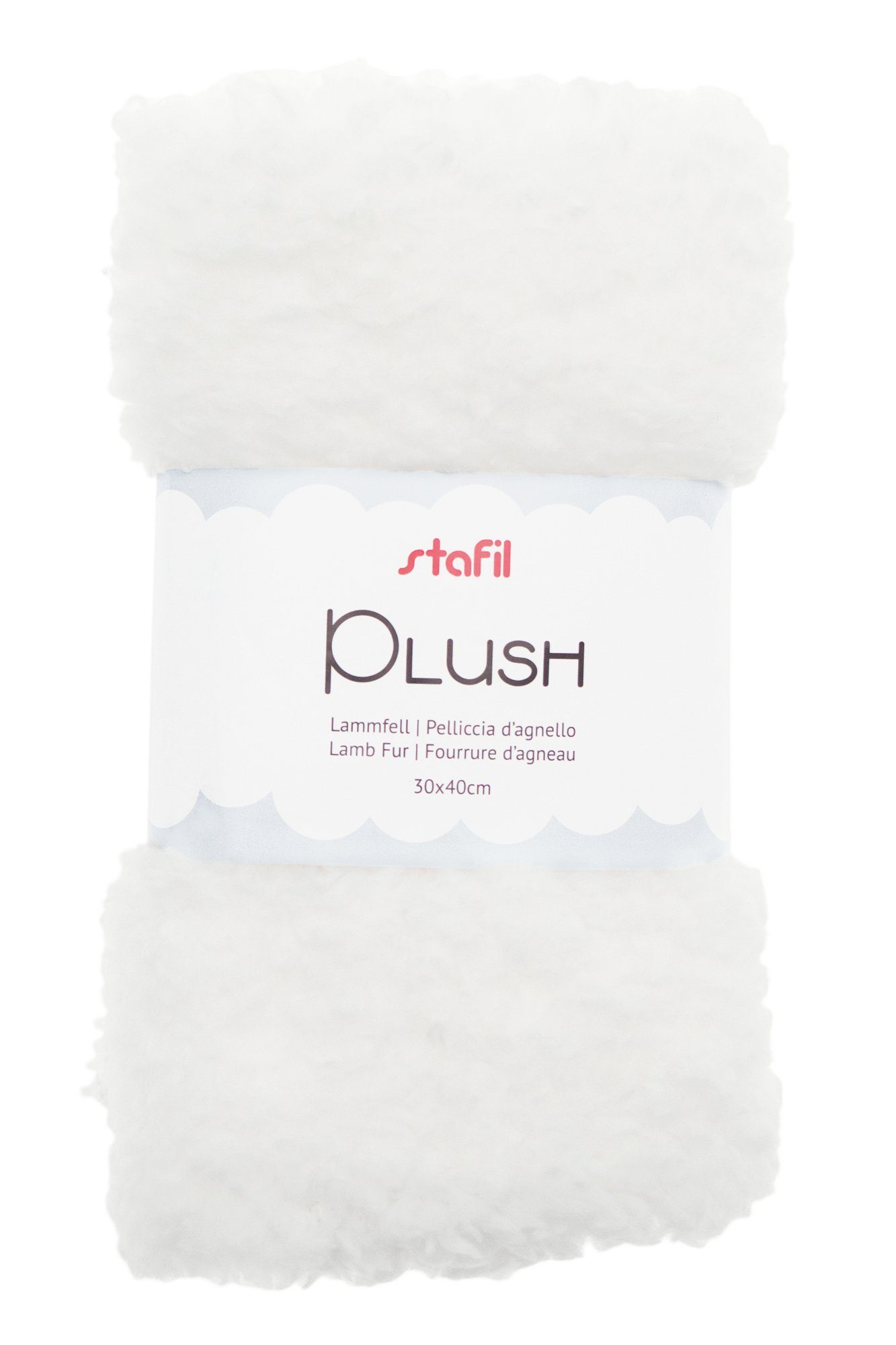 stafil Stoff Lammfell, 40 x 30 cm