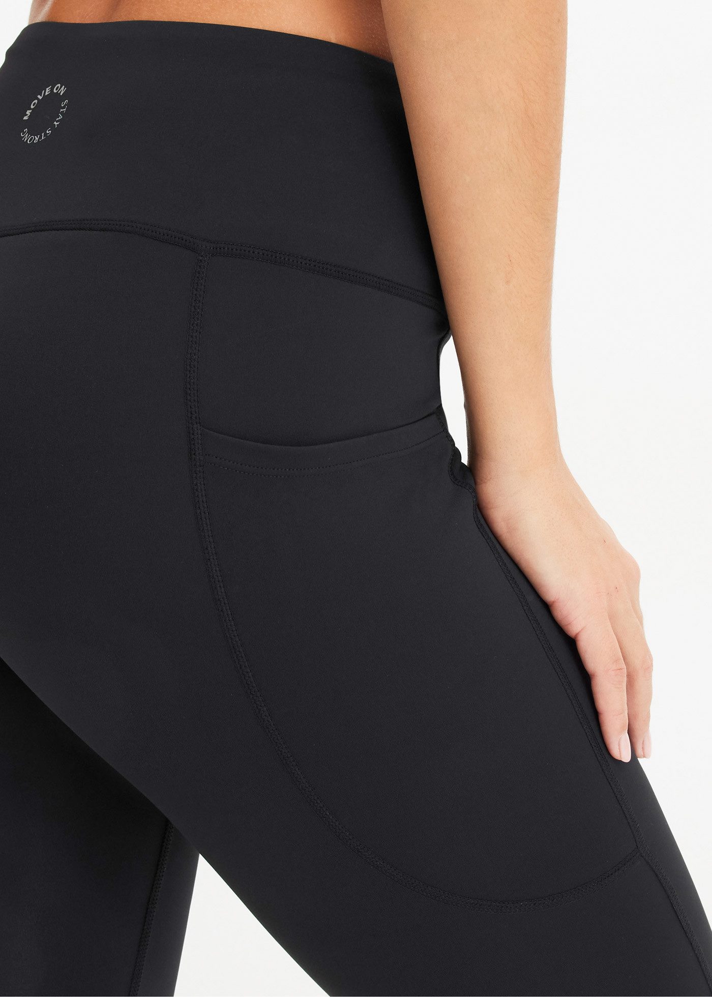 bonprix Funktionsleggings weiches Material, doppelter Taillenbund, Skinny Fit