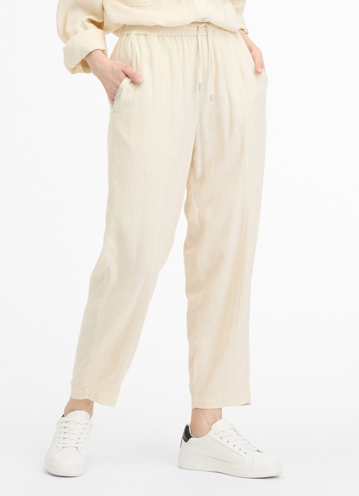 Ragwear Stoffhose mit Leinenanteil Sarra