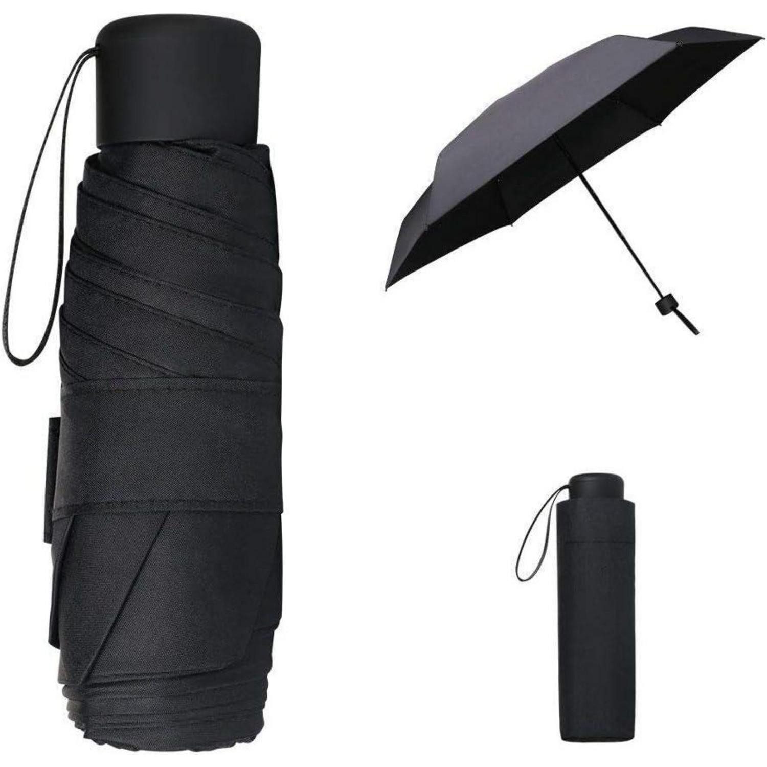 LuxusKollektion Taschenregenschirm Taschenschirm Ultraleicht Mini Umbrella UV-Regenschirm Erwachsene