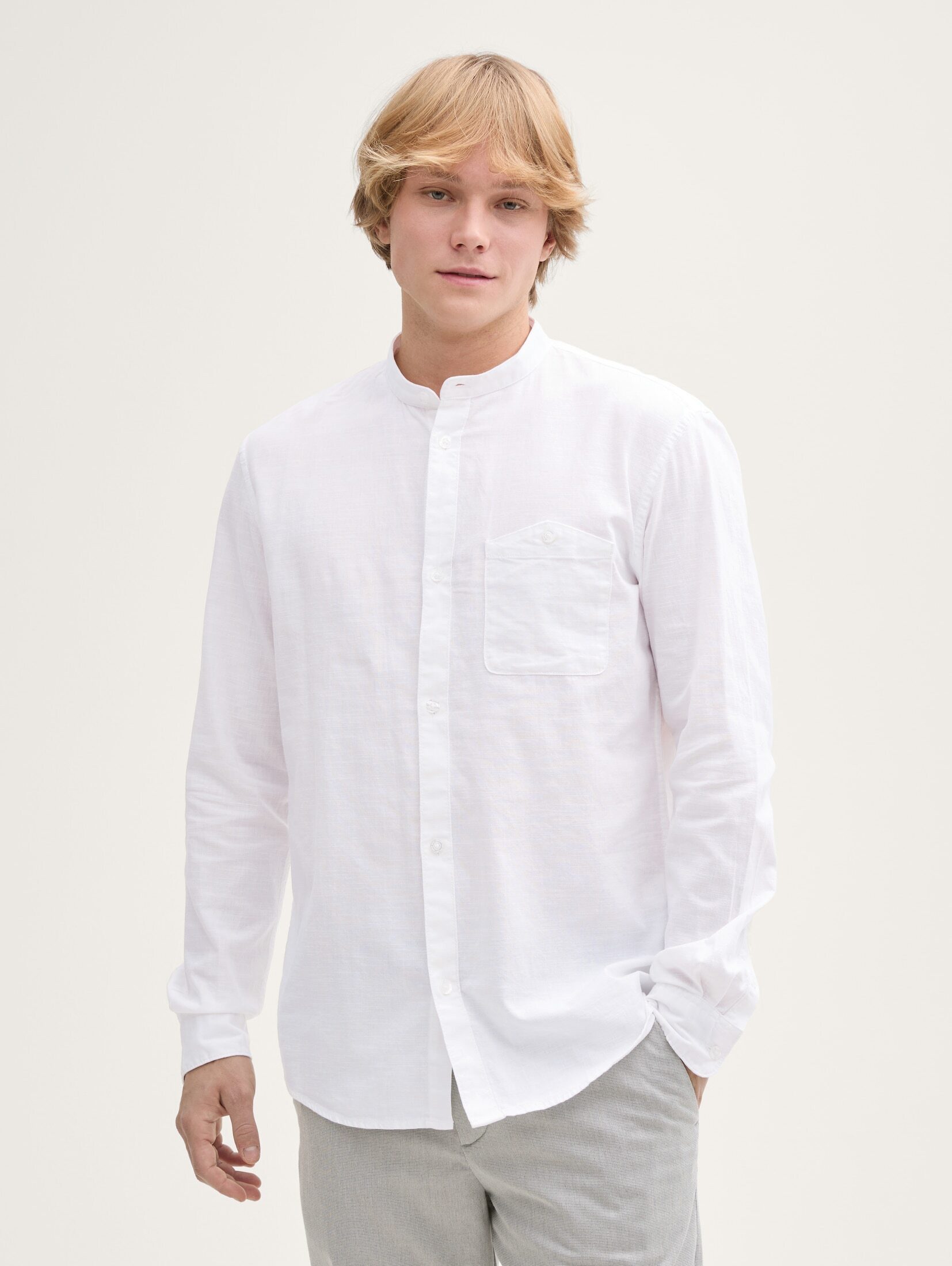 TOM TAILOR Denim Langarmhemd Fitted Hemd günstig online kaufen