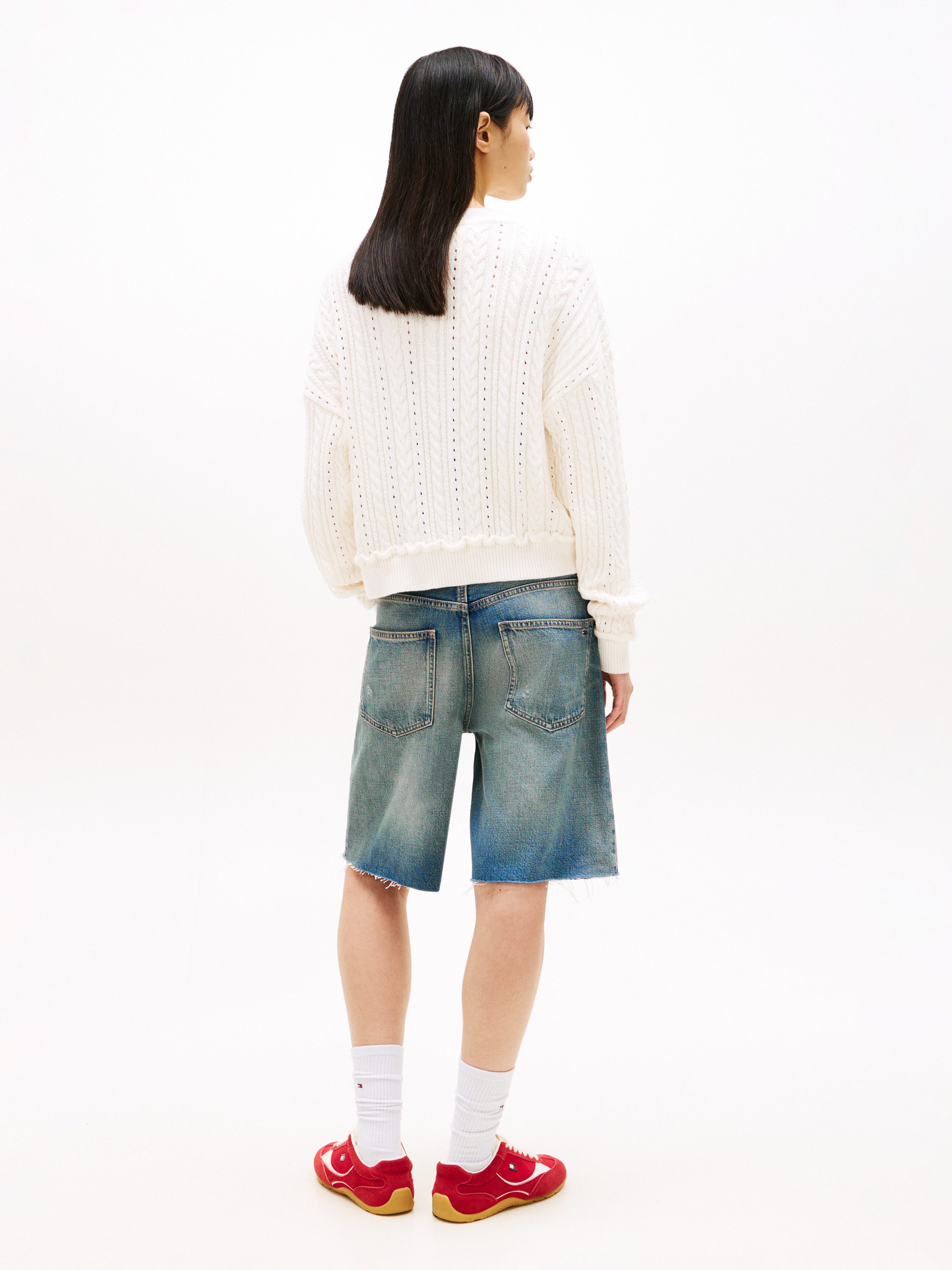 Tommy Jeans Strickjacke TJW BOXY GMD CARDIGAN – Bild 5 von 5