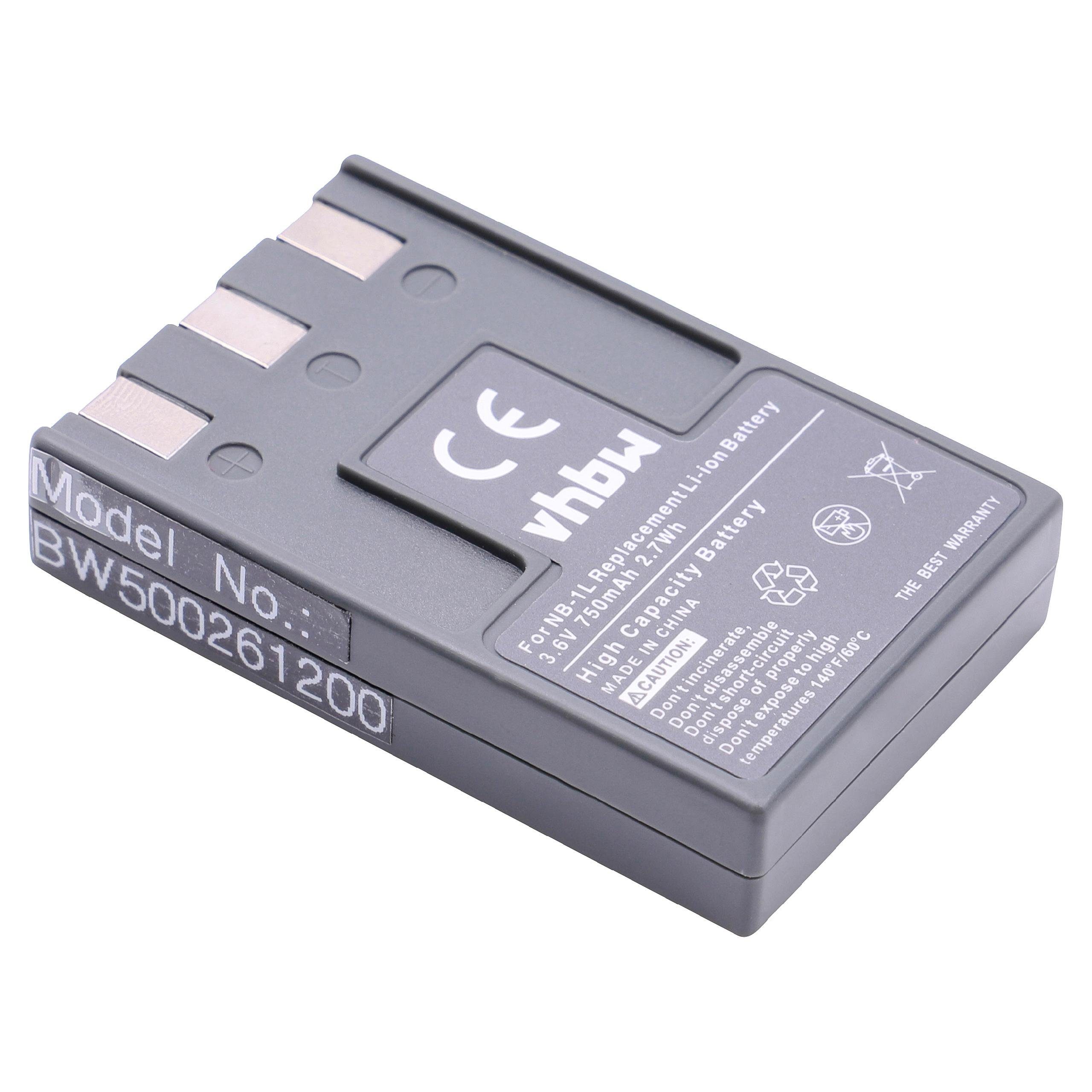 vhbw kompatibel mit Concord 6340z Kamera-Akku Li-Ion 750 mAh (3,6 V) | Akkus und PowerBanks