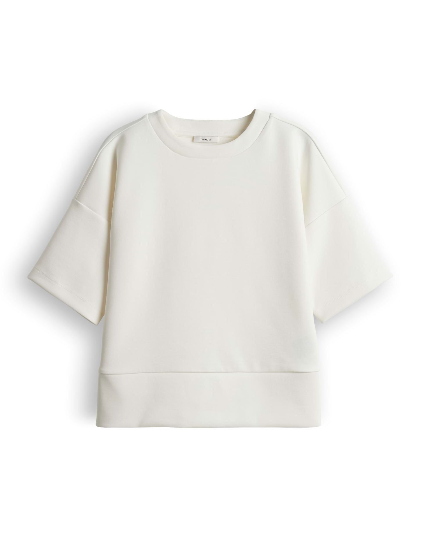 OPUS Sweatshirt Sweatshirt GASOPI Loose aus Modal Mix