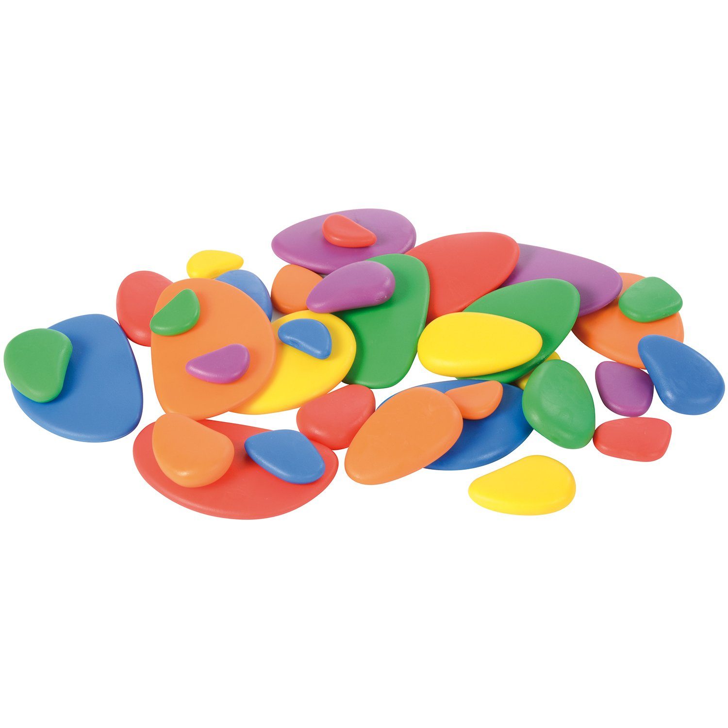 EDUPLAY Lernspielzeug Regenbogen Kieselsteine