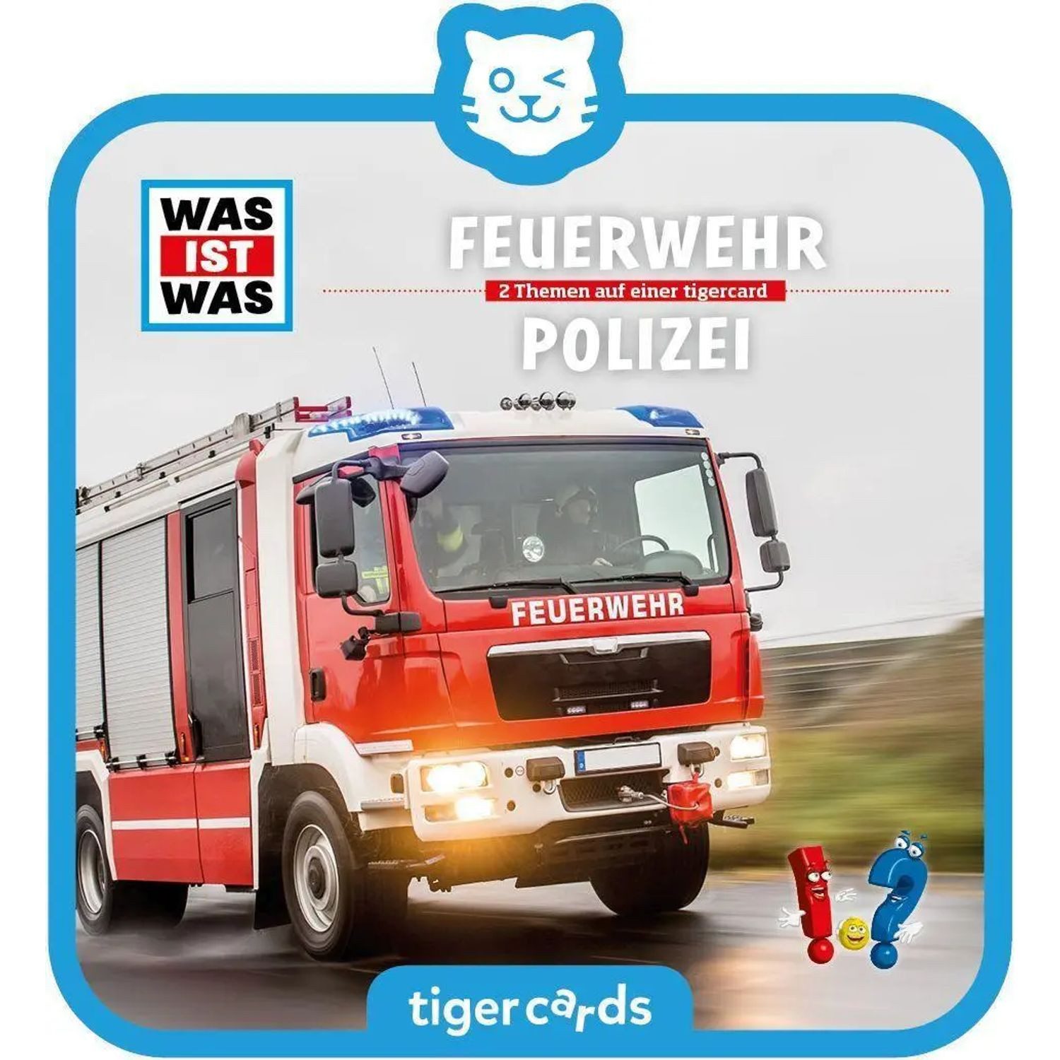 Tiger Media Deutschland GmbH Hörspiel tigercard - WAS IST WAS: Feuerwehr / Polizei