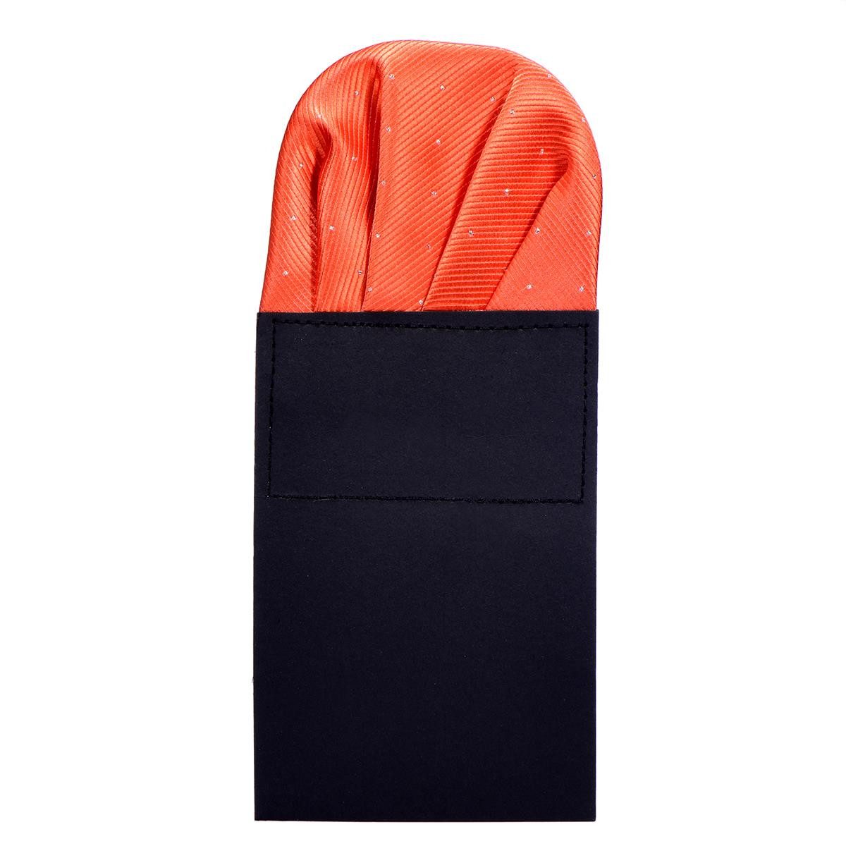 DonDon Einstecktuch DonDon Herren Einstecktuch vorgefaltet, (Packung, 1-St. Packung), vorgefaltet, mit Karton verstärkt, Seidenlook