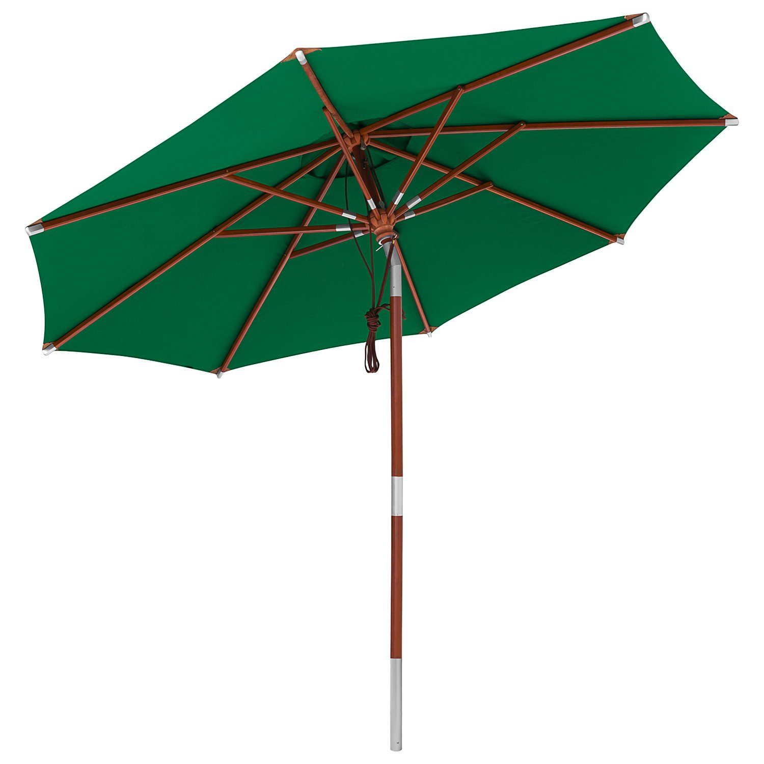anndora-sonnenschirm Sonnenschirm 3m rund Knickbar Dreh-Kipp-Mechanismus, günstig online kaufen