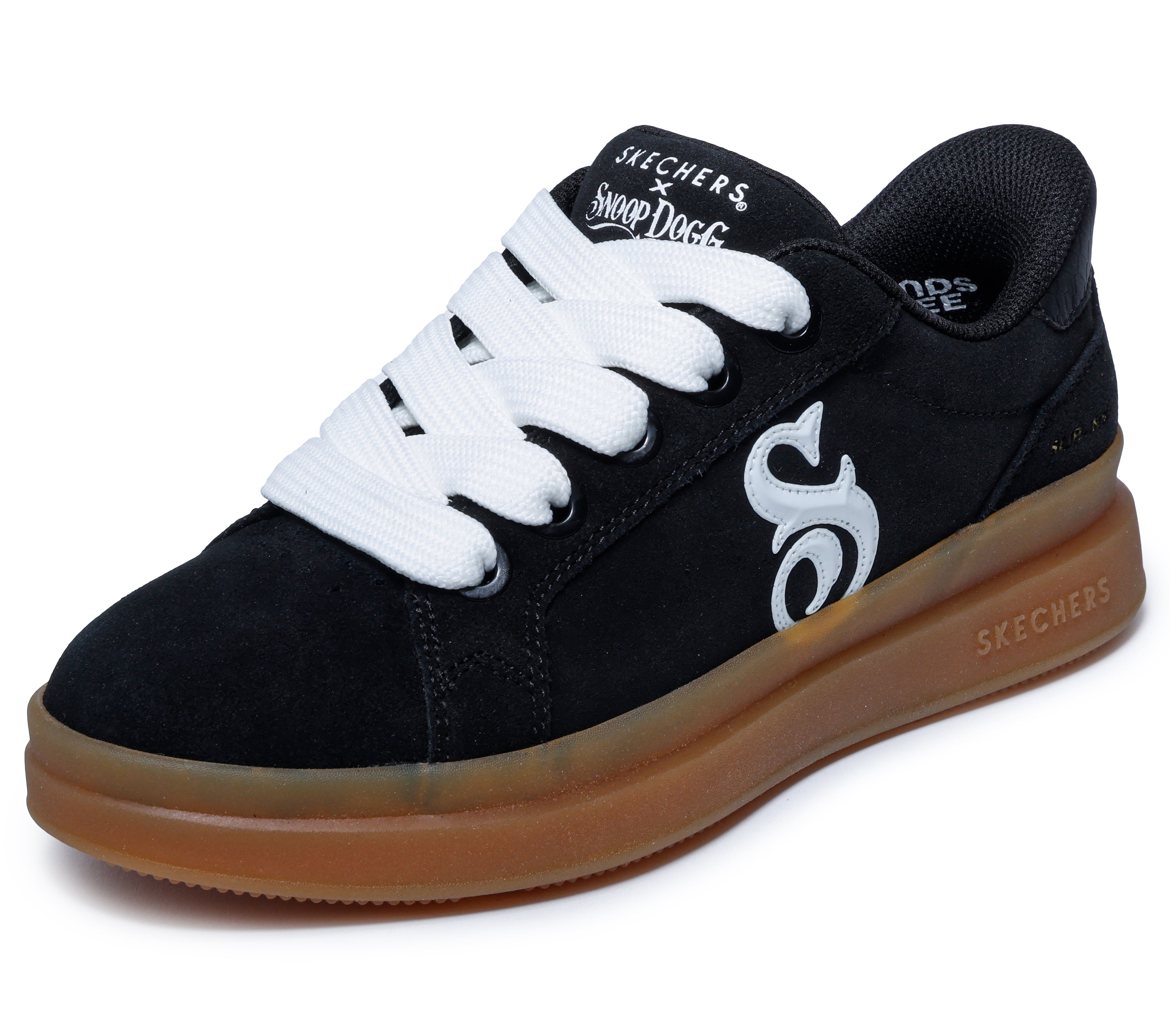 Skechers COURTSIDE-CALI GIRLZ Sneaker Basket-Sneaker, Schnürschuh mit Slip-Ins Funktion