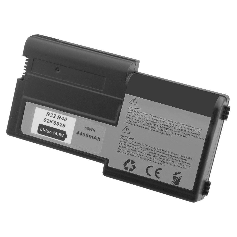 GOLDBATT Akku für IBM Thinkpad R32 R40 4400 mAh 02K6651 02K7057 02K6928 Laptop-Akku Ersatzakku 4400 mAh (14,8 V, 1 St), Erstklassige Markenzellen der Güteklasse A l 100% kompatibel