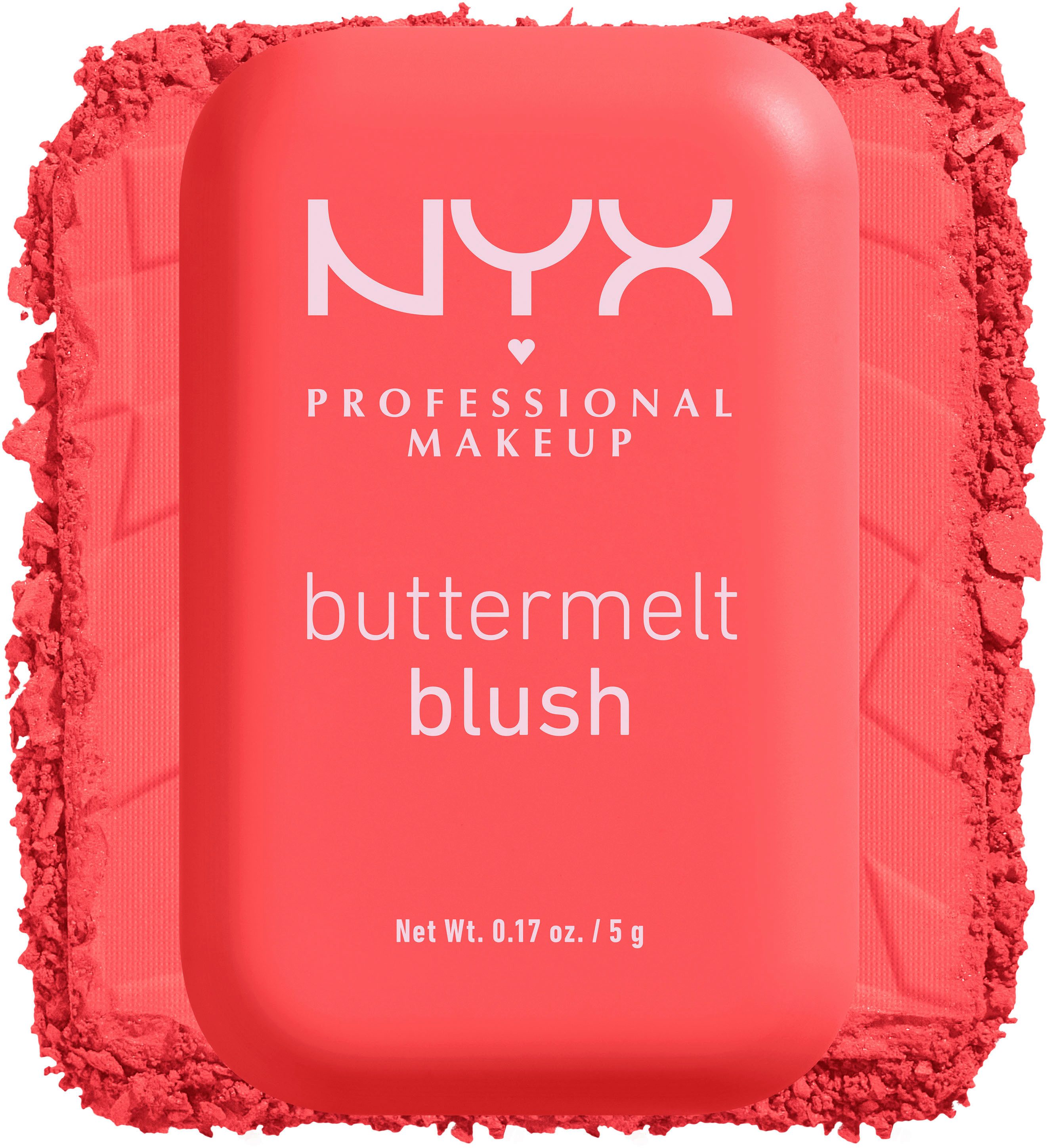 NYX PROFESSIONAL MAKEUP Rouge BUTTERMELT BLUSH, verschmilzt wie ein Puder, lässt sich wie Butter verblenden