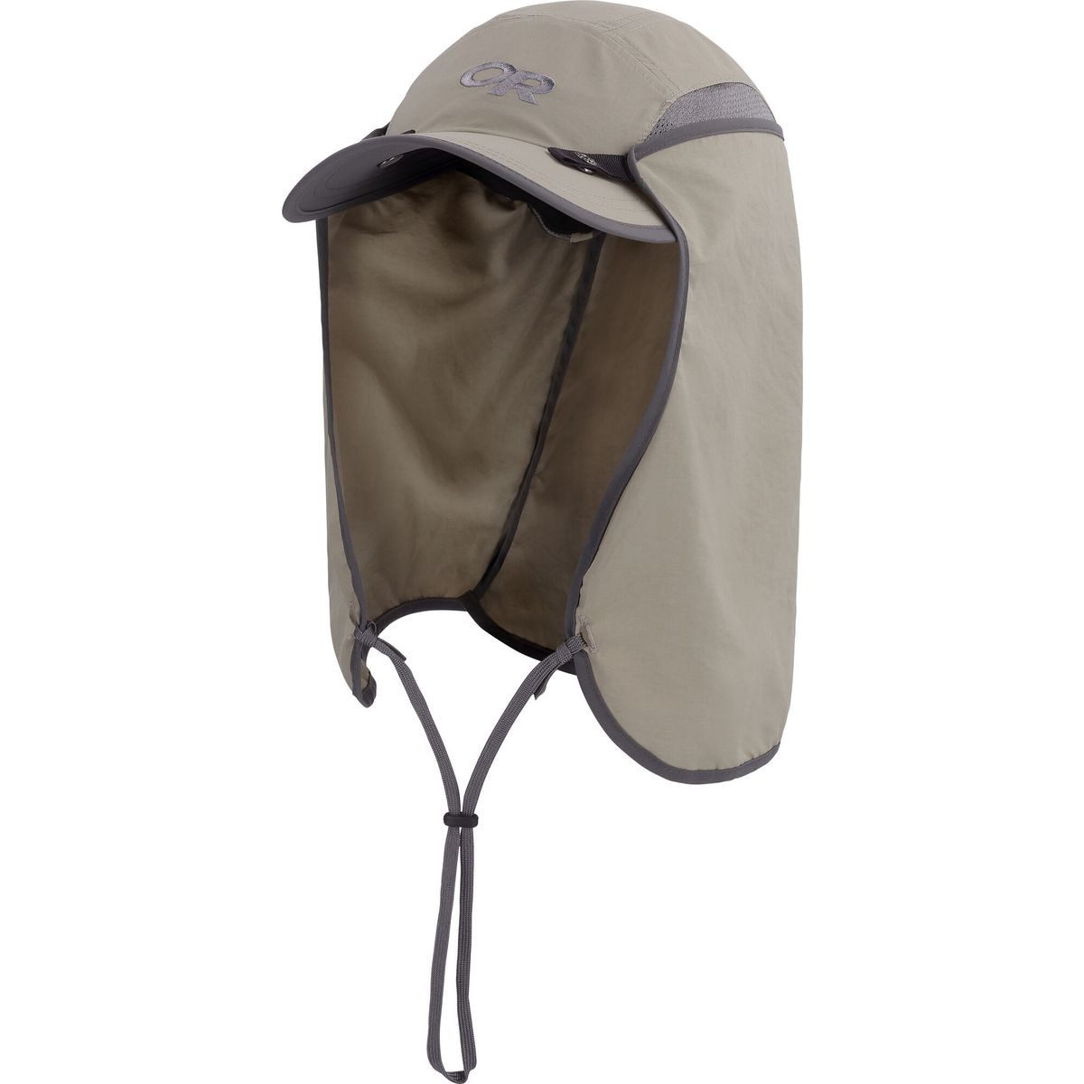 Outdoor Research Trucker Cap Sun Runner Cap Leichte, wandelbare Cap mit abnehmbarem Nackenschutz und UPF 40 für
