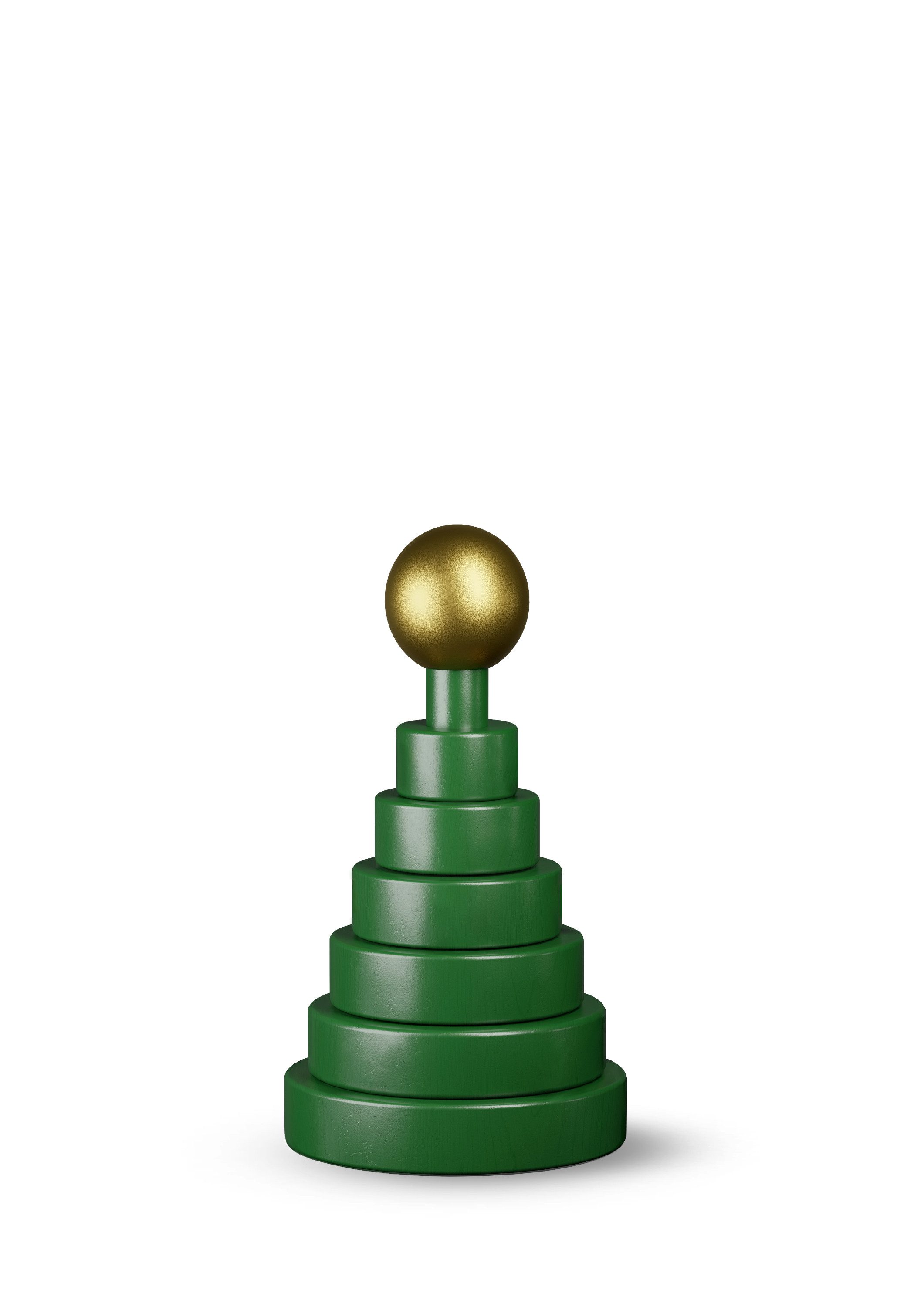 Dekofigur Kay Bojesen Weihnachtsbaum H13.5 grün
