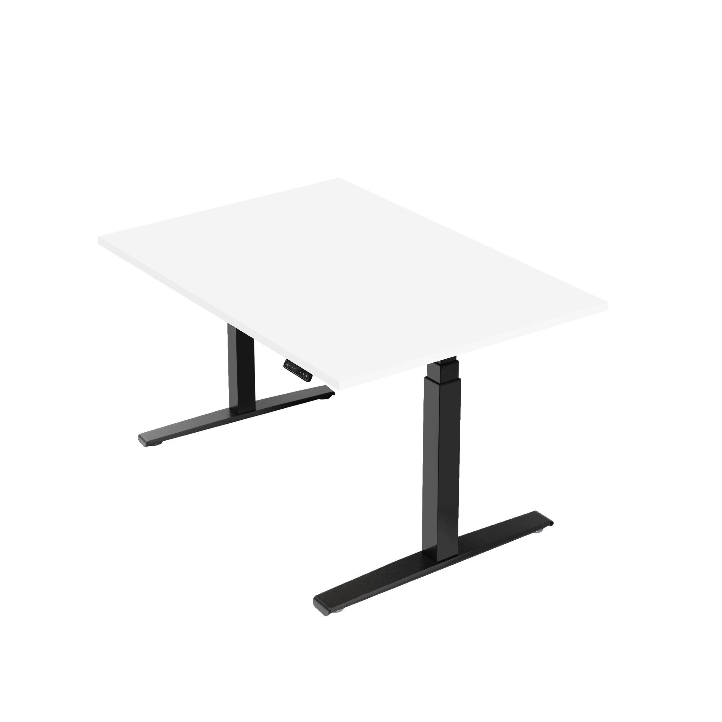 boho office® Schreibtisch Basic Line, Schwarz günstig online kaufen