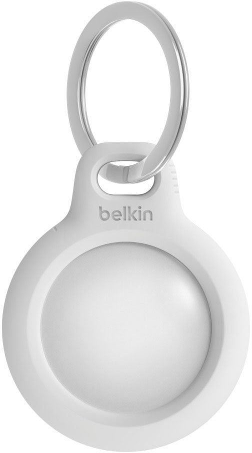Belkin Schlüsselanhänger Secure Holder (1-tlg) für AirTag Schlüsselanhänger weiß Apple