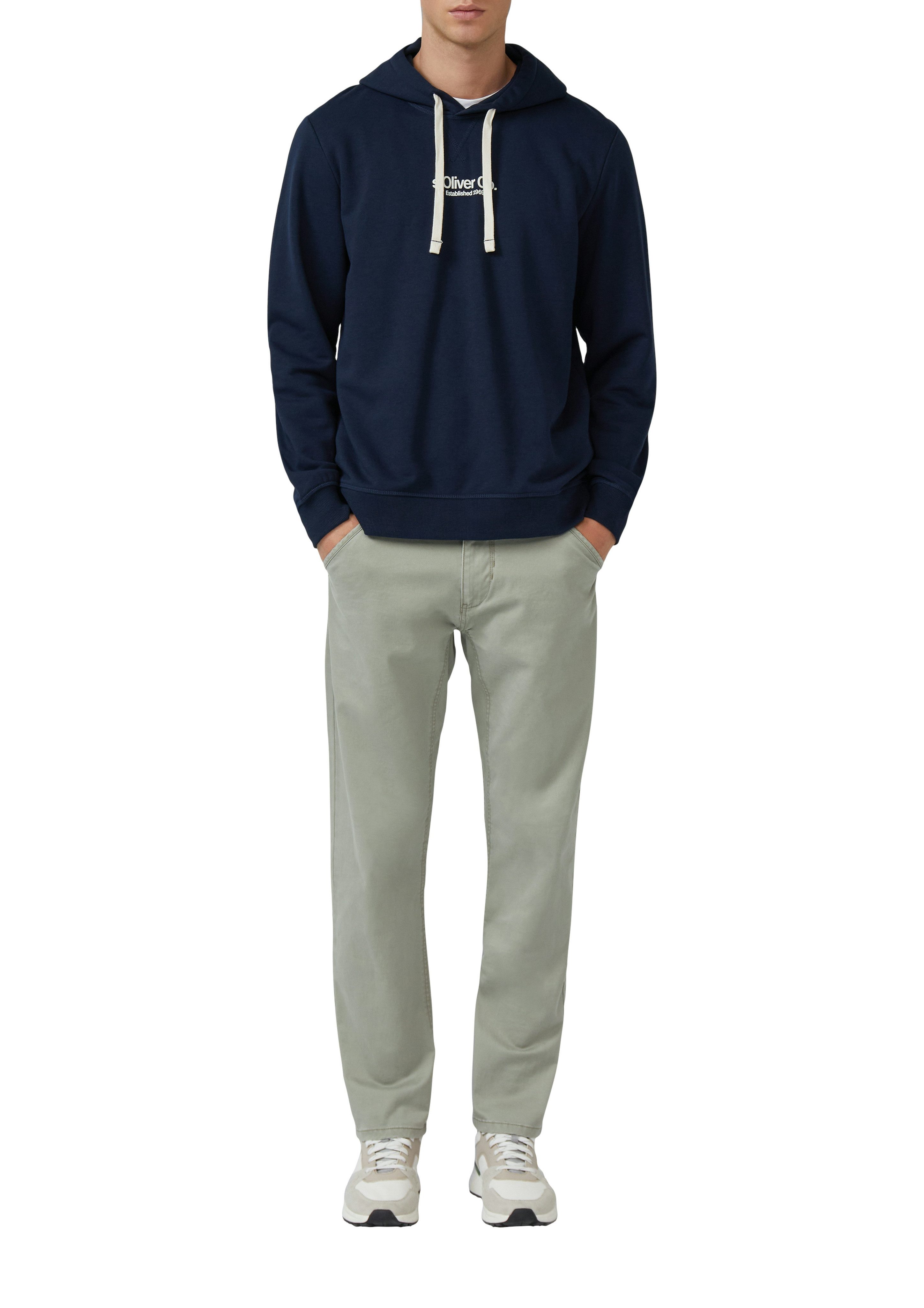 s.Oliver Hoodie mit Logo Schriftzug