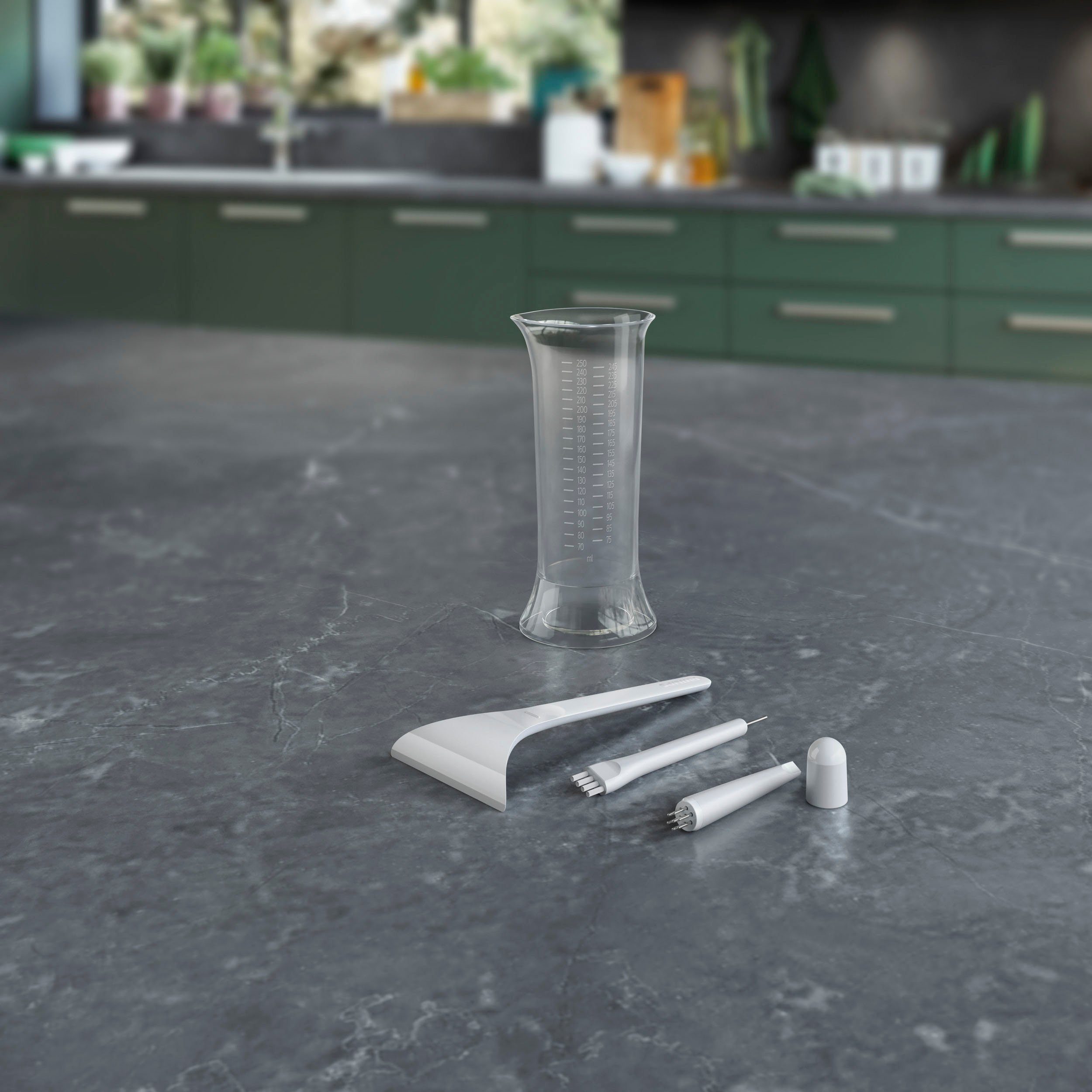 Philips Nudelmaschine Pastamaker HR2665/93 Avance Collection, 200 W, inkl. Wiegefunktion und 7 Formscheiben – Bild 4 von 5