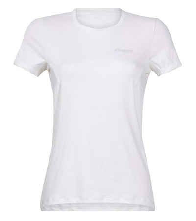 Bergans Kurzarmshirt »Bergans Fløyen Wool Freizeit-Shirt elastisches Damen Sommer-Shirt Touren-Shirt Outdoor-Teil Wollweiß«