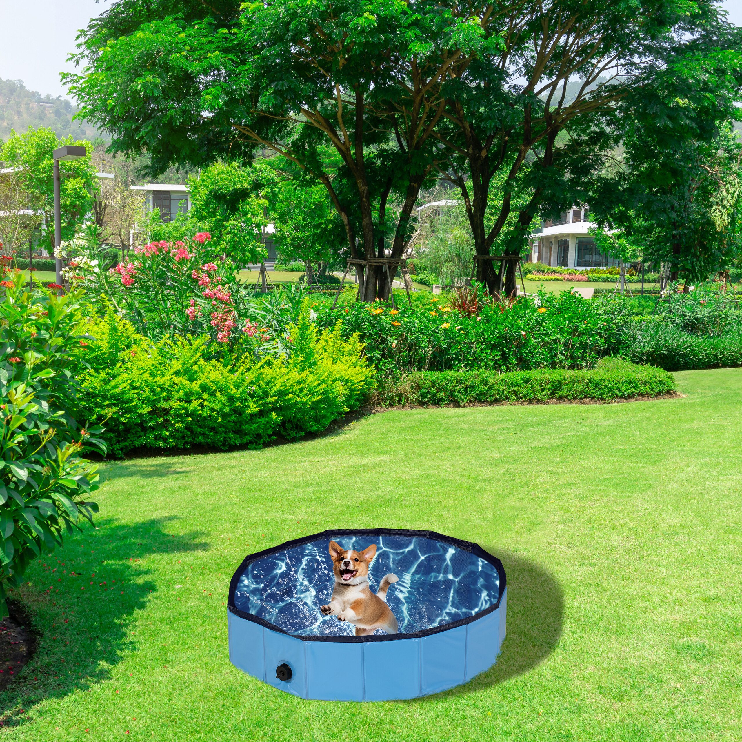 relaxdays Hundepool 80x20 cm, (1-tlg)