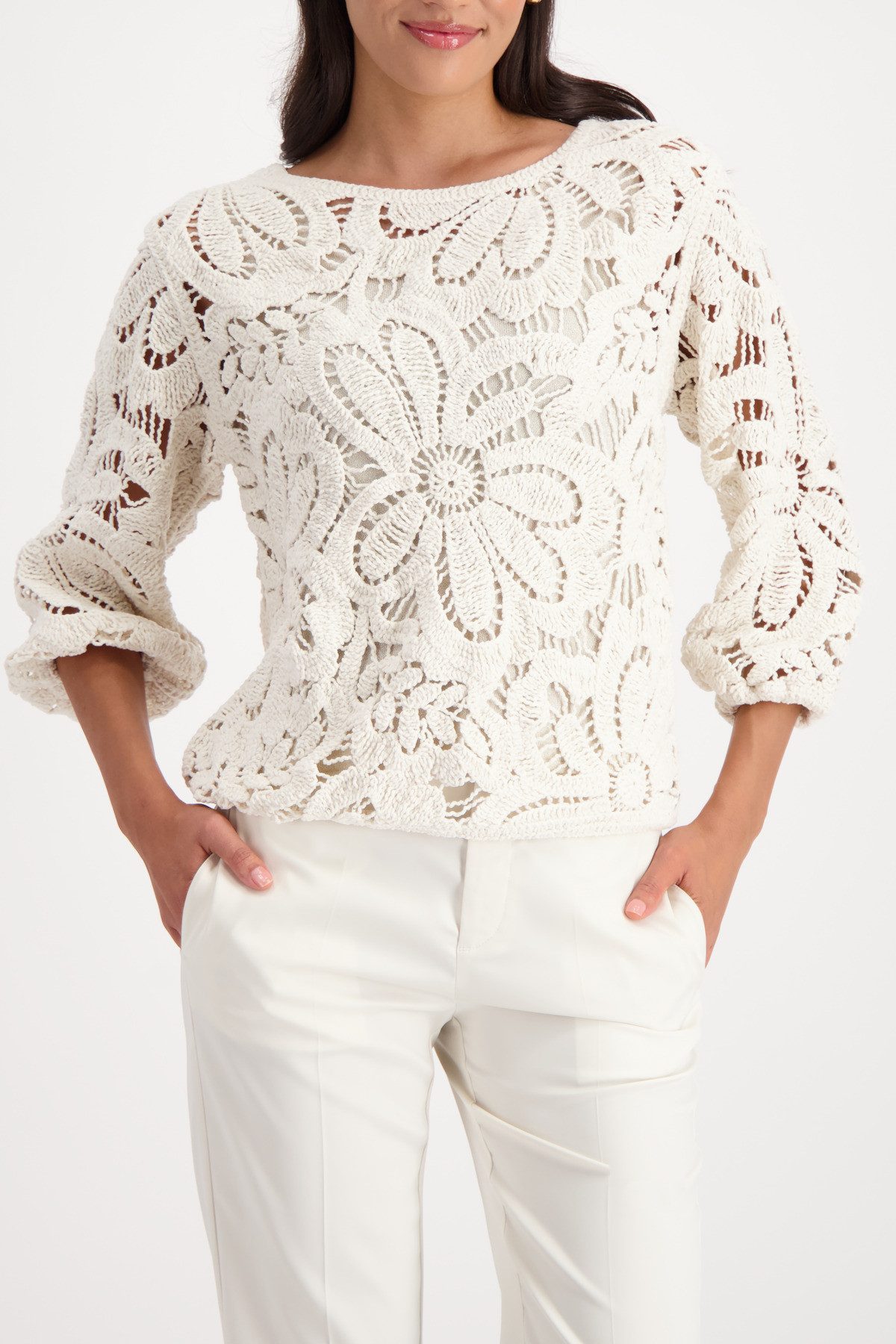 Monari Rundhalspullover Pullover günstig online kaufen