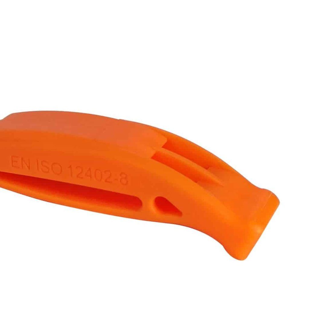 Munkees Signalpfeife Marine Pfeife mit Schlüsselring für Alltag und Outdoor, (Einzelartikel, 1-St), Kompakte Signalpfeife mit Schlüsselring für unterwegs
