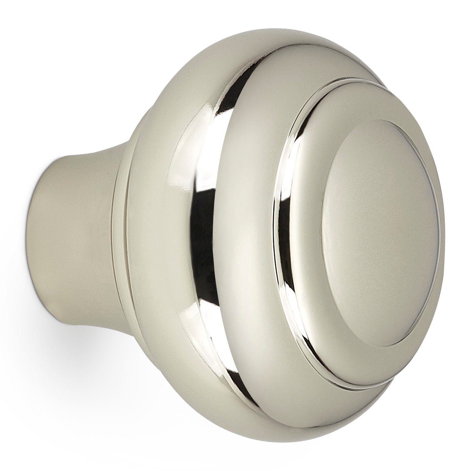 Möbelknopf Schrankknopf SW93 Ø 40 mm rund Chrom poliert