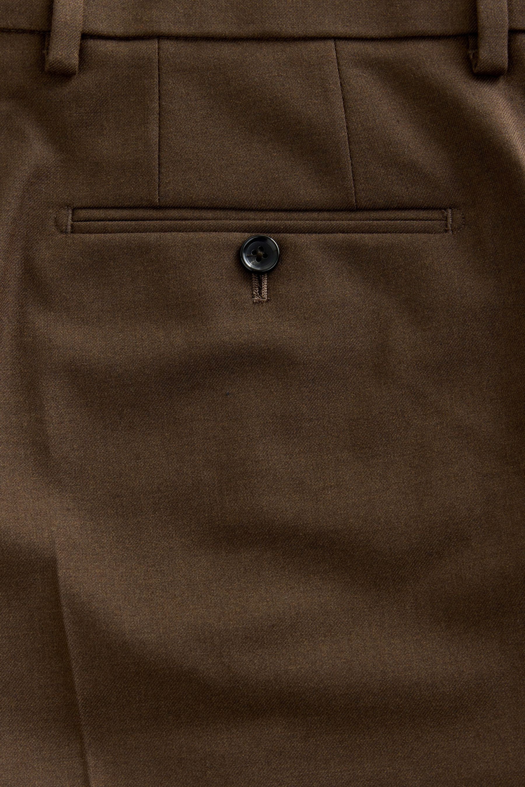 Next Anzughose Flanellanzug im Slim-Fit: Hose (1-tlg)