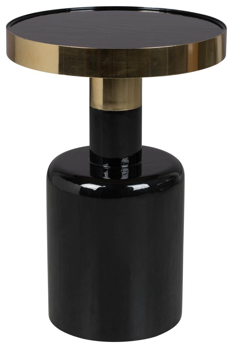 Zuiver Beistelltisch Beistelltisch GLAM SCHWARZ von ZUIVER Ø 36 cm