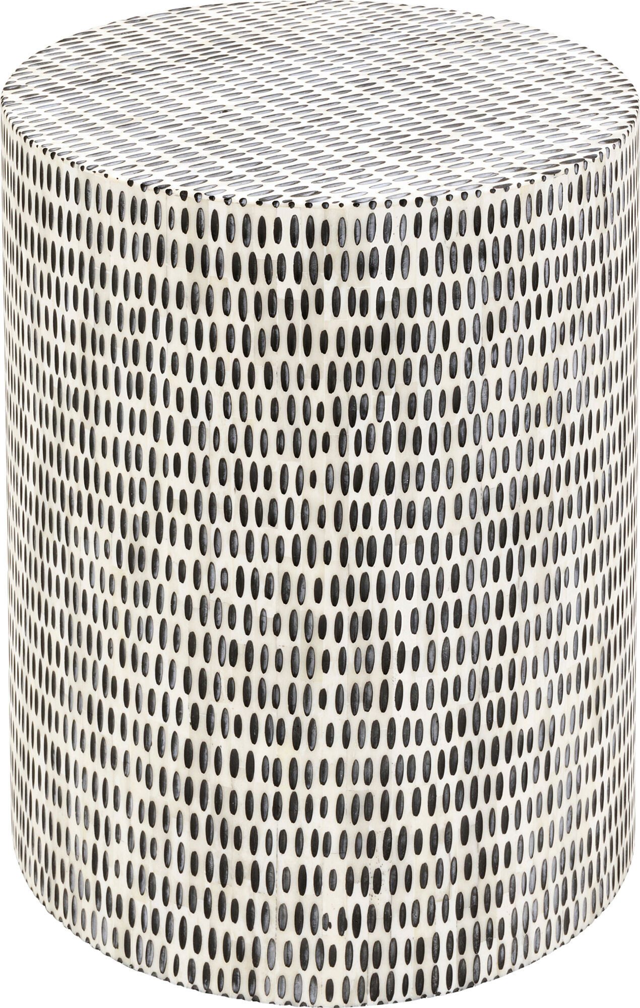 Kare Design Beistelltisch Piano, Intarsien-Muster