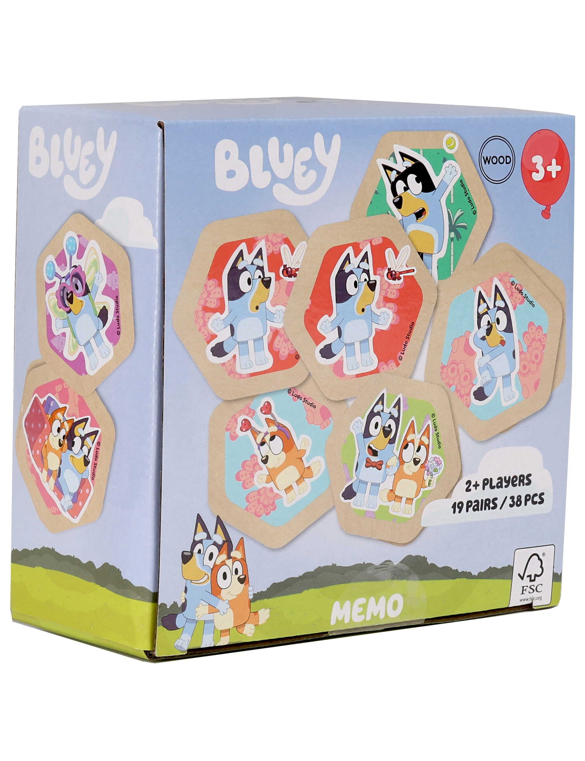 Bluey Lernspielzeug Brettspiel Bluey (38-St) günstig online kaufen