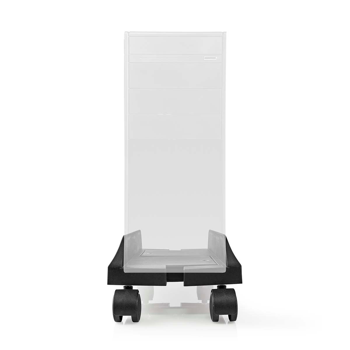 Nedis Monitor-Halterung CSTD101BK, (1-tlg., Einstellbare Breite, vollbeweglich, für Büro und Homeoffice nutzbar)