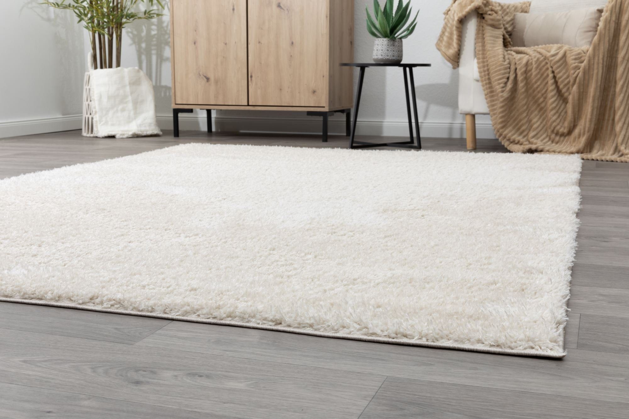 Steffensmeier Hochflor-Teppich Kimo, Rechteckig, Shaggy, Langflor, günstig online kaufen