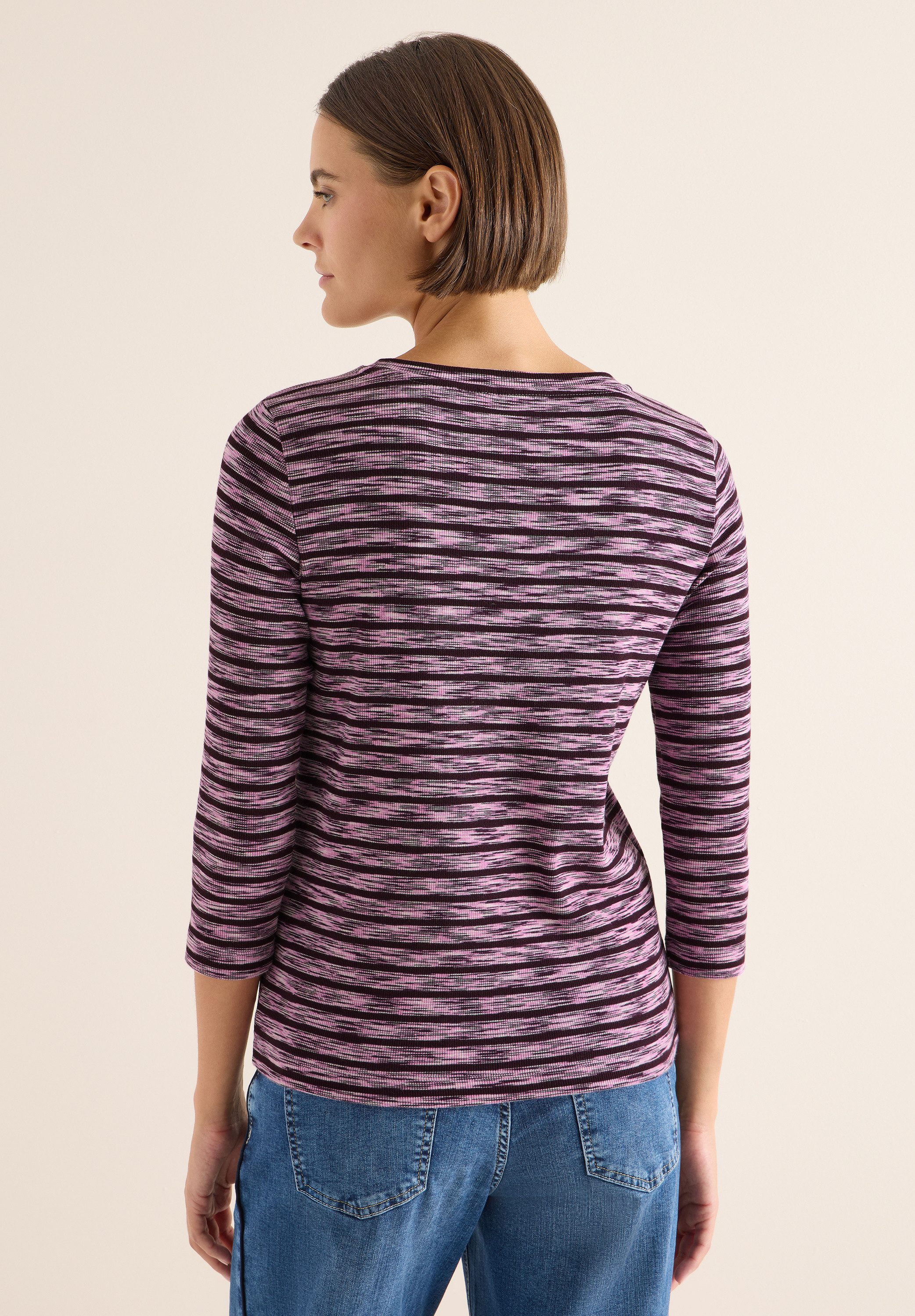 CECIL 3/4-Arm-Shirt aus Baumwolle mit Stretchante günstig online kaufen