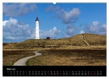CALVENDO Wandkalender Dänemark - Umgebung von Hvide Sande (Premium, hochwertiger DIN A2 Wandkalender 2023, Kunstdruck in Hochglanz)