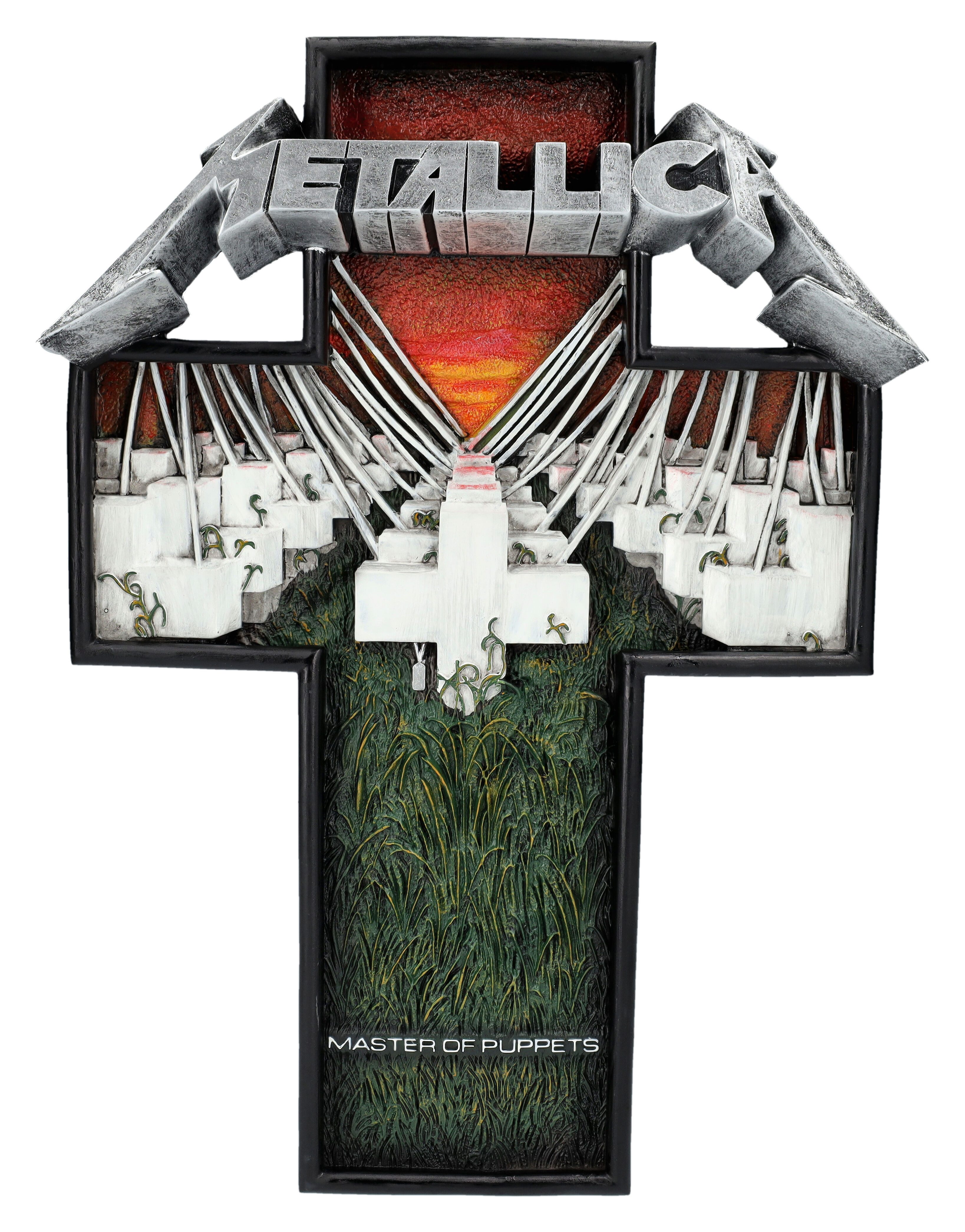 Figuren Shop GmbH Wanddekoobjekt Wandrelief Metallica günstig online kaufen