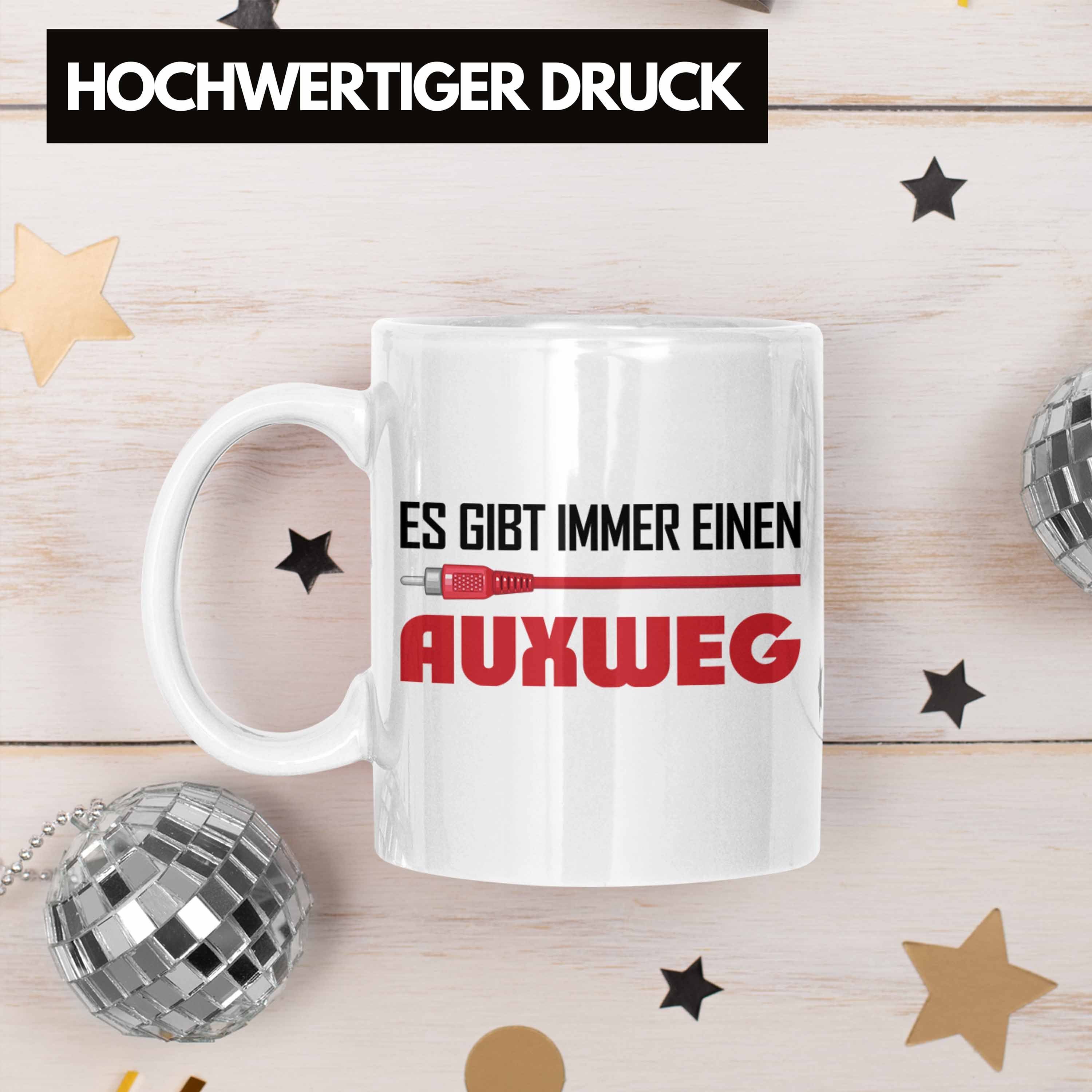 Lautstärke Immer Es Tasse Mischpult Gibt Weiss Tontechniker Tasse Auxweg Trendation Mix Einen