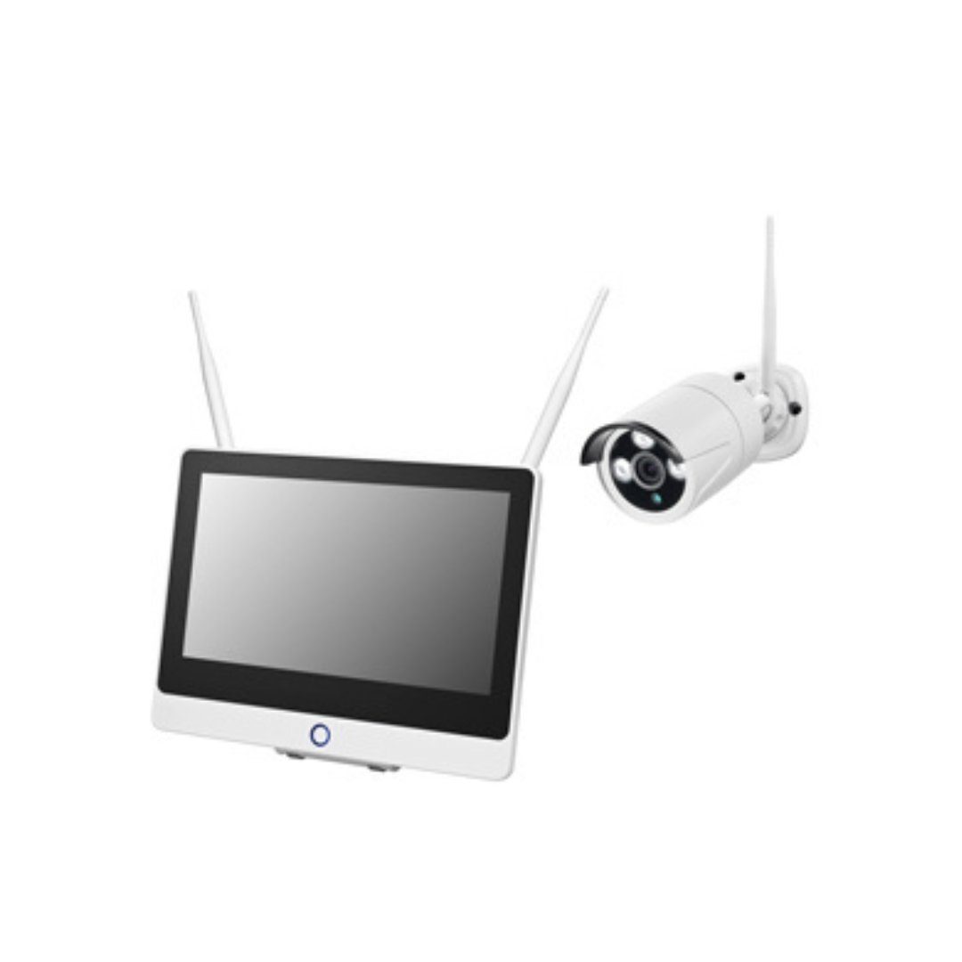 WLAN-Überwachungssystem WR100 Set MB 1TB Gefahrenmeldeanlage